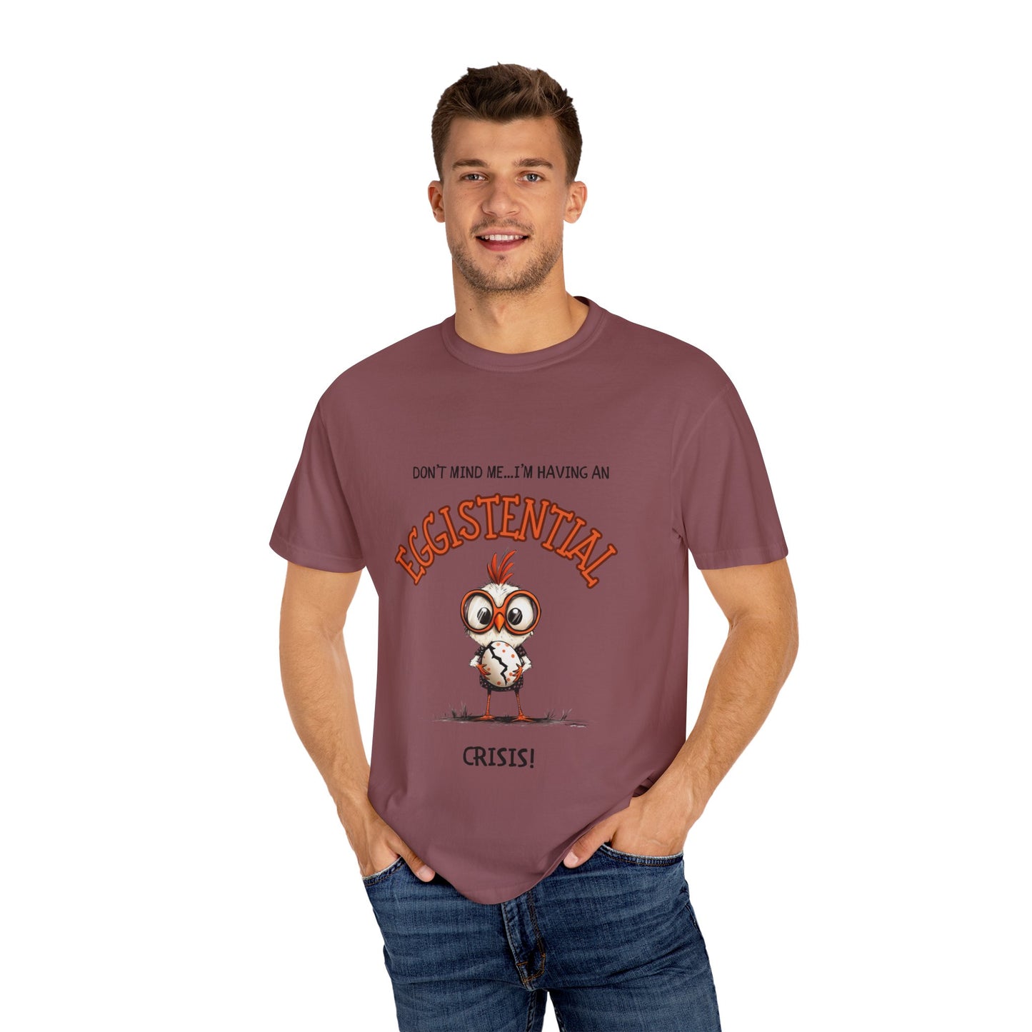 Crisis - Unisex Garment-Dyed T-shirt