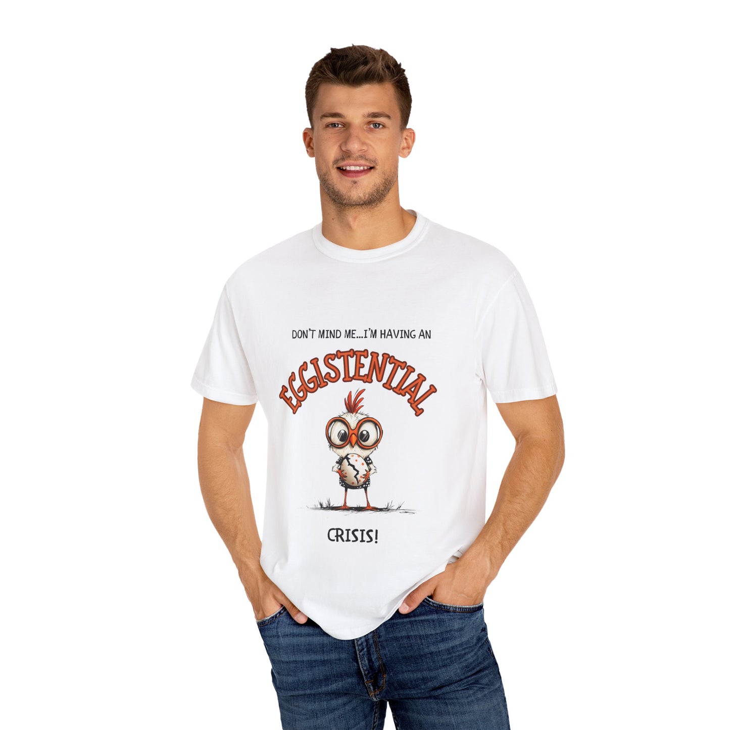 Crisis - Unisex Garment-Dyed T-shirt