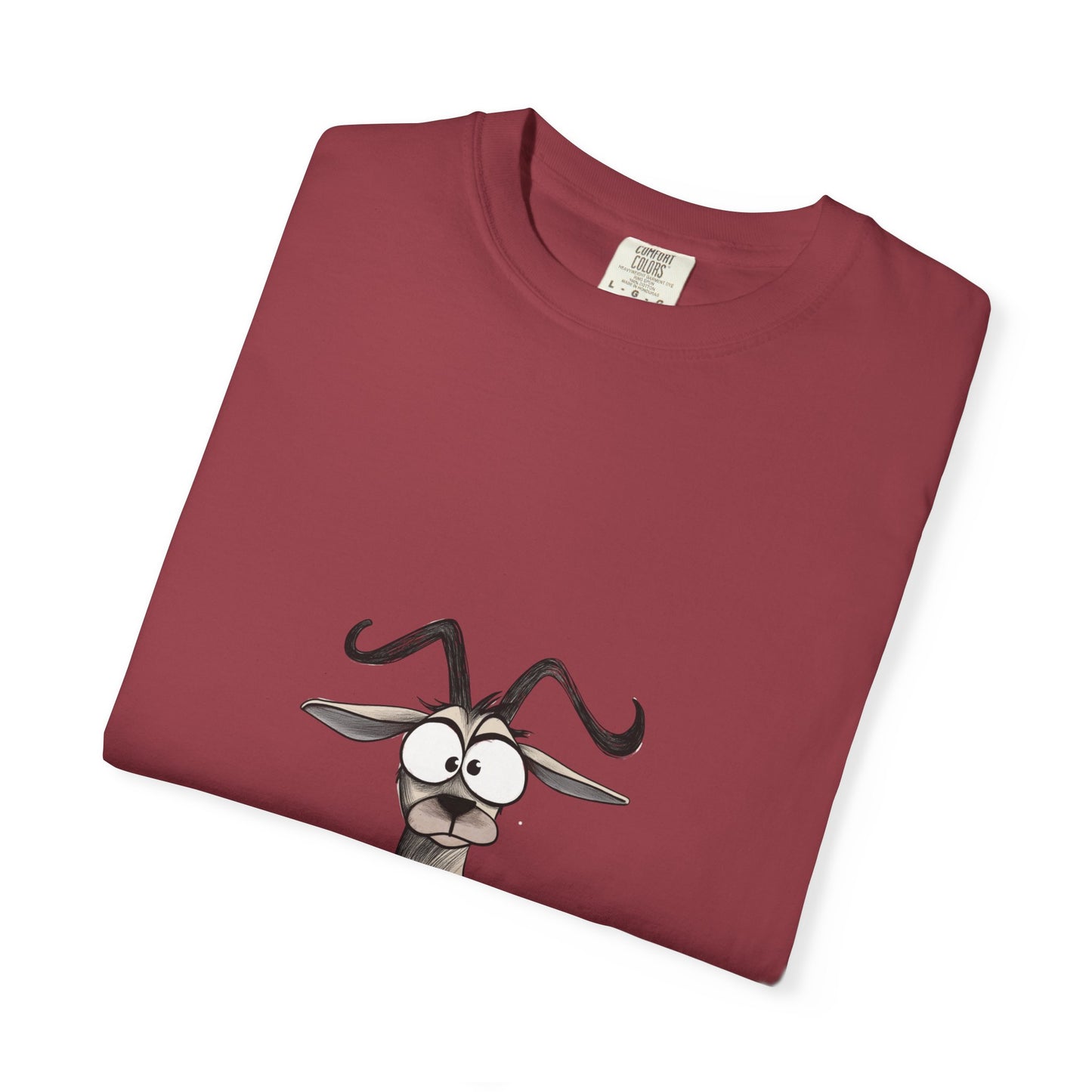 Funny Goat Graphic T-Shirt, G.O.A.T. Tee, Humor T-Shirt, Gift for Animal Lovers, Quirky Apparel