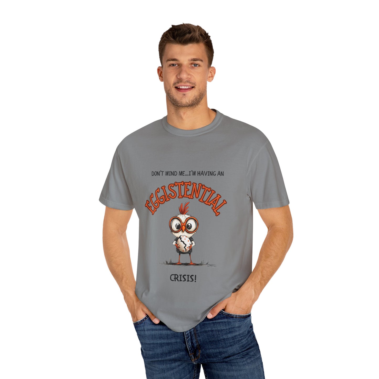 Crisis - Unisex Garment-Dyed T-shirt