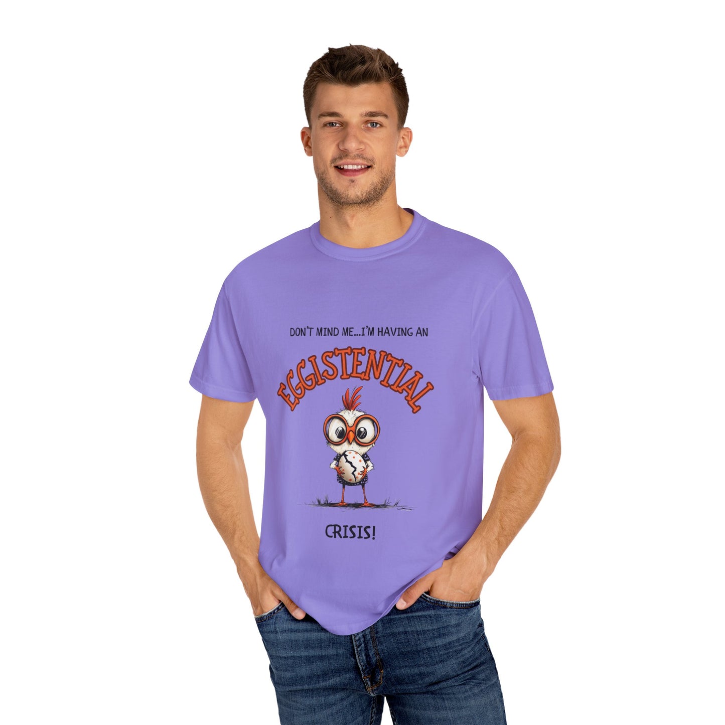 Crisis - Unisex Garment-Dyed T-shirt
