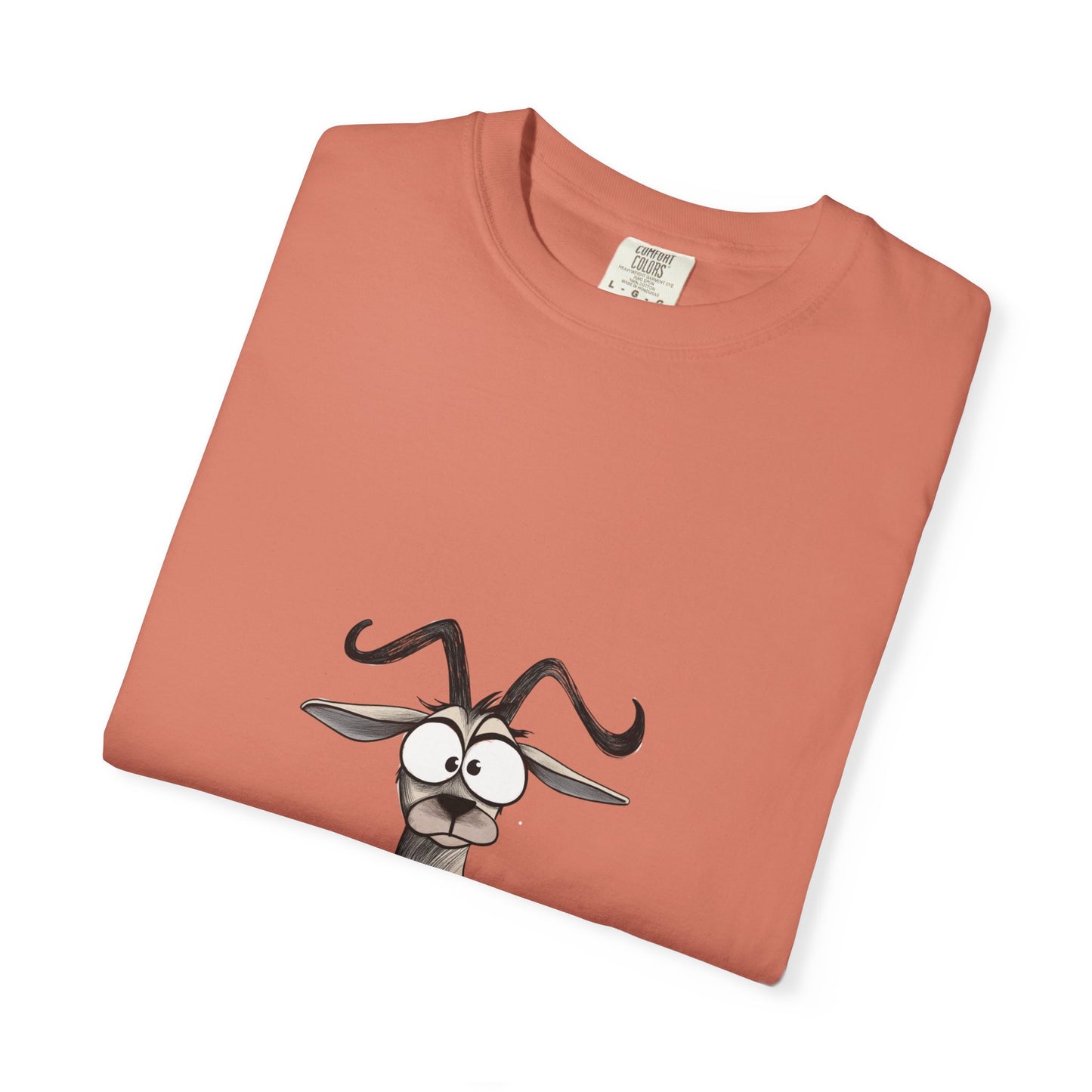 Funny Goat Graphic T-Shirt, G.O.A.T. Tee, Humor T-Shirt, Gift for Animal Lovers, Quirky Apparel