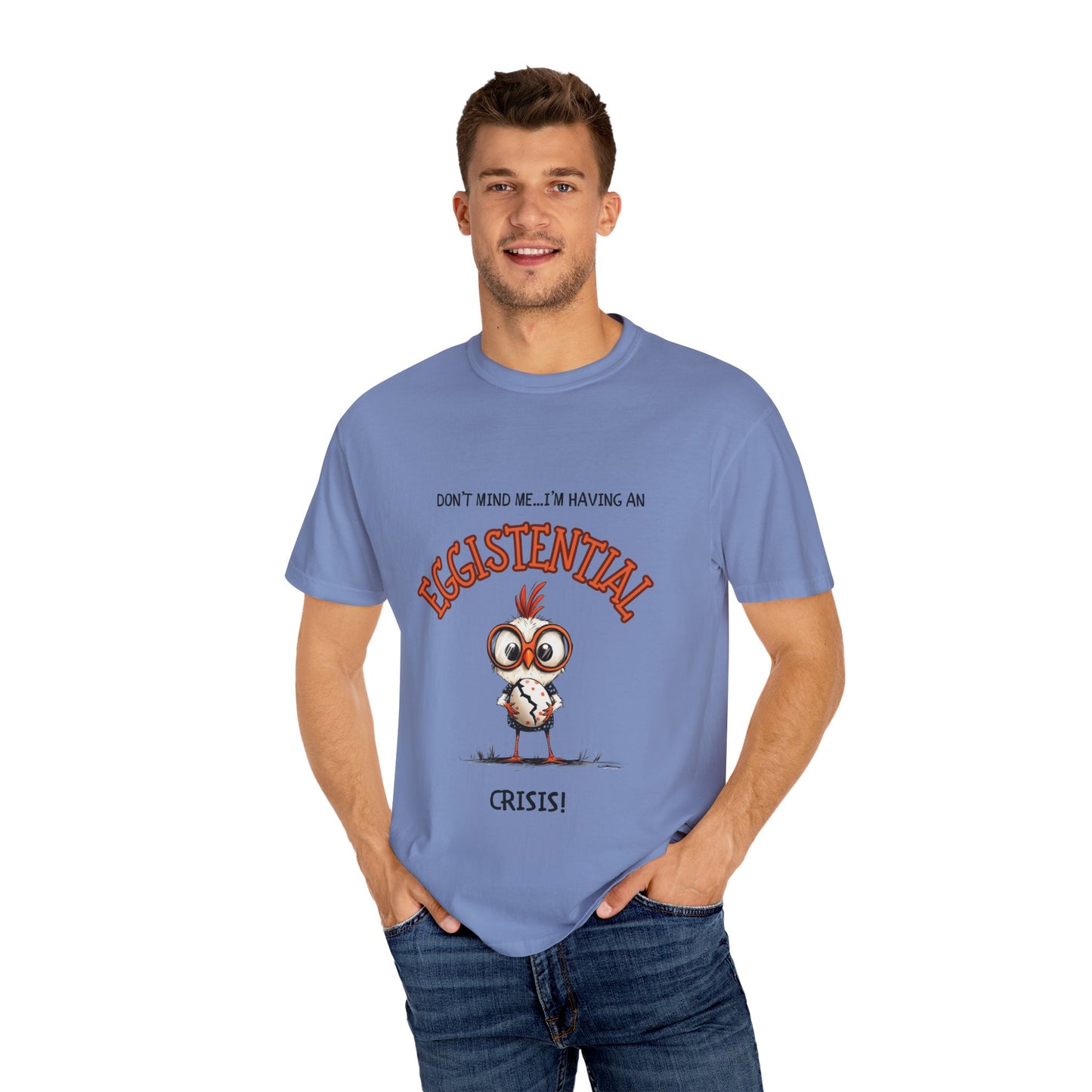 Crisis - Unisex Garment-Dyed T-shirt