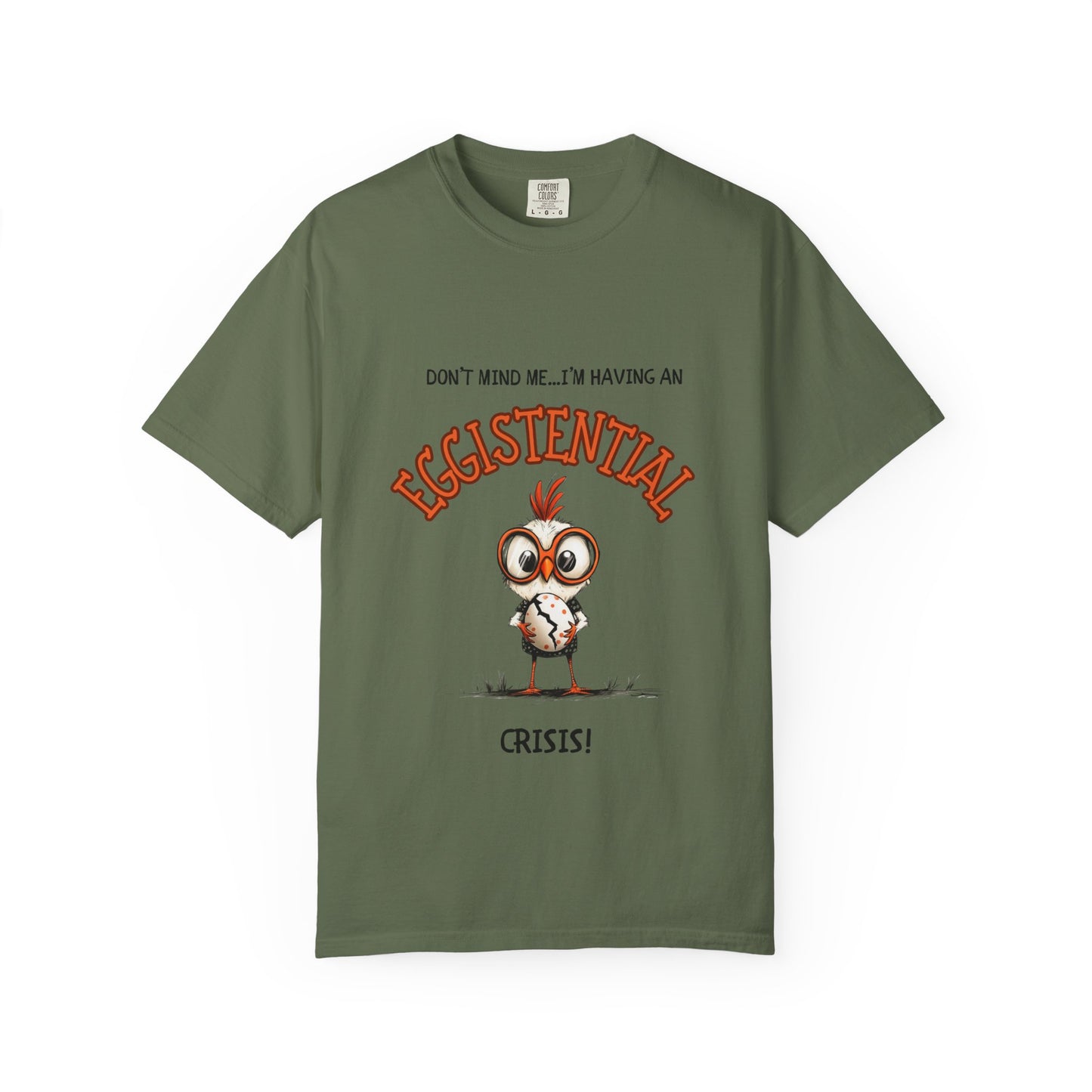 Crisis - Unisex Garment-Dyed T-shirt