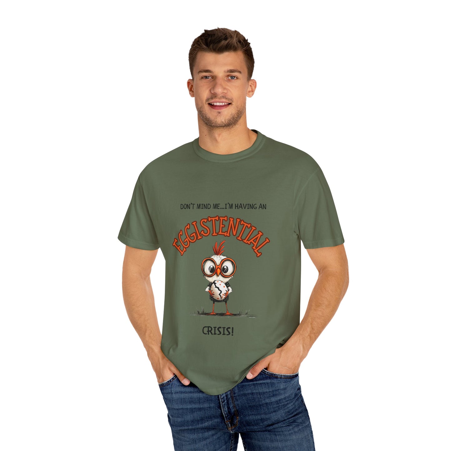 Crisis - Unisex Garment-Dyed T-shirt