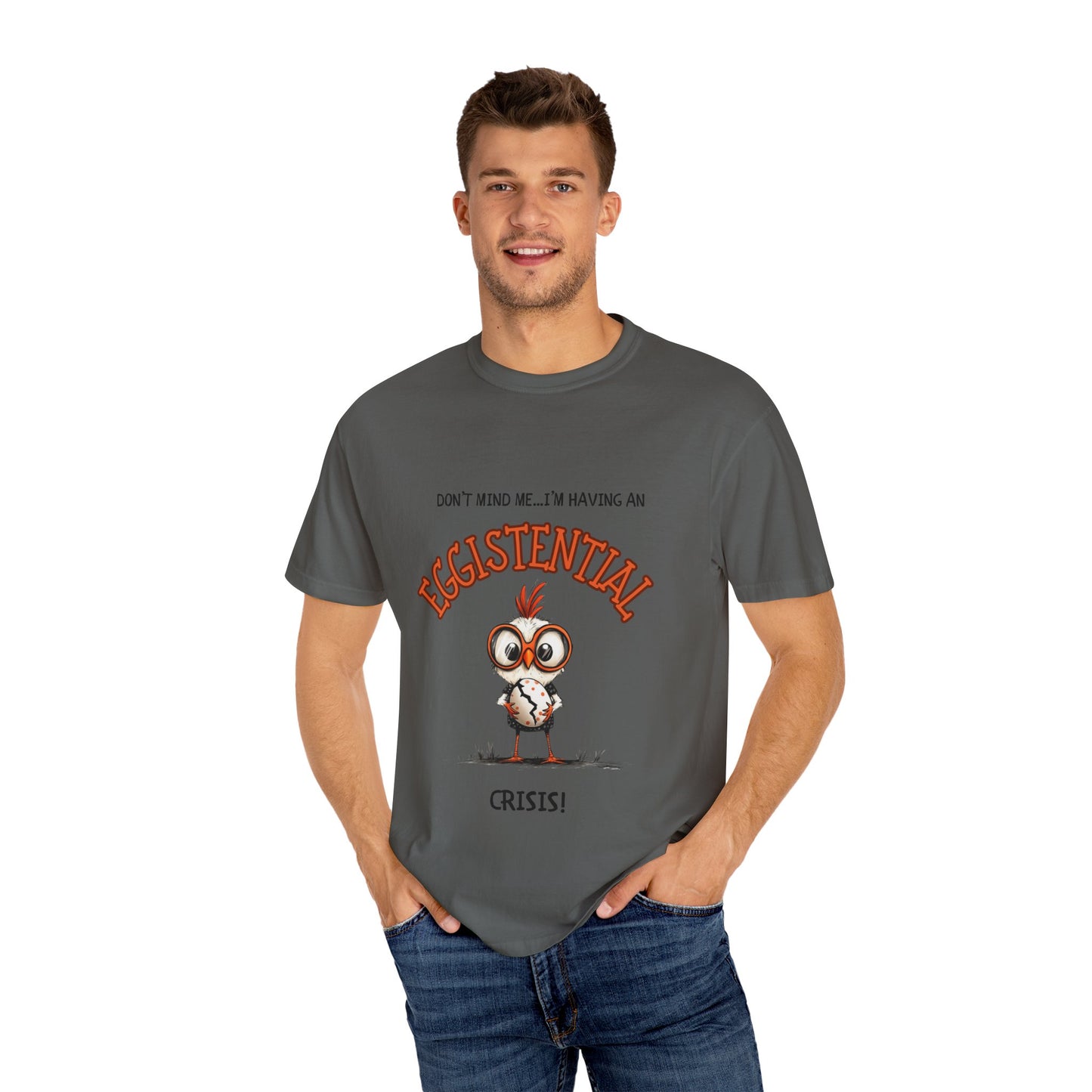 Crisis - Unisex Garment-Dyed T-shirt