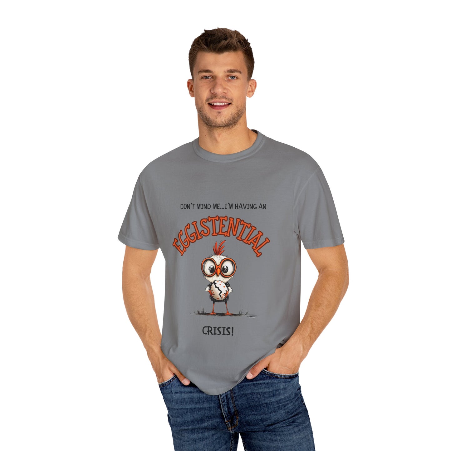 Crisis - Unisex Garment-Dyed T-shirt
