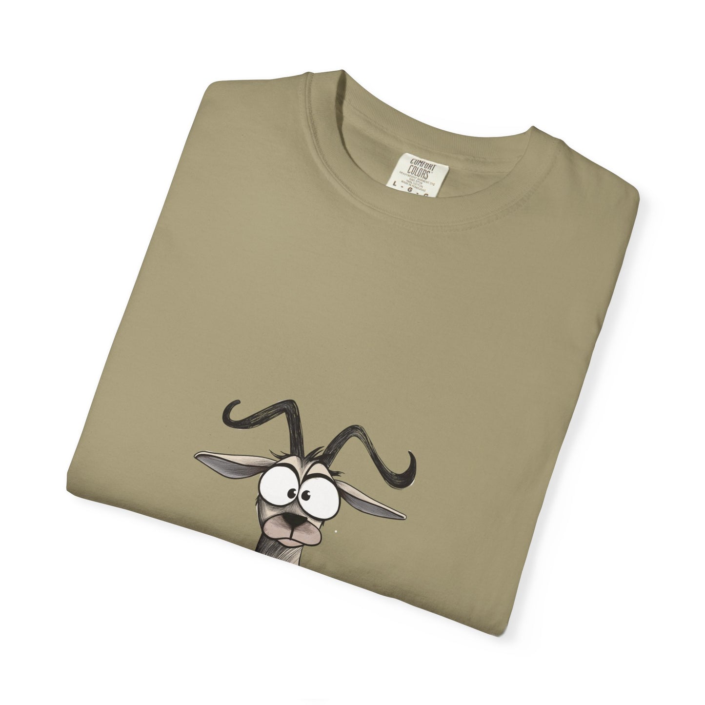 Funny Goat Graphic T-Shirt, G.O.A.T. Tee, Humor T-Shirt, Gift for Animal Lovers, Quirky Apparel