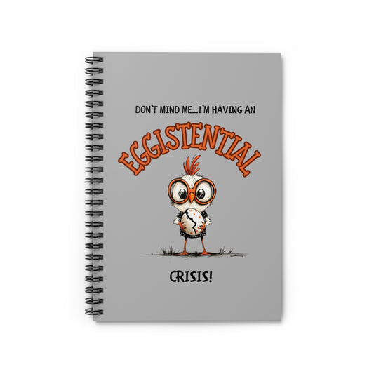 Egg-cellent Spiral Notebook - Gray Journal
